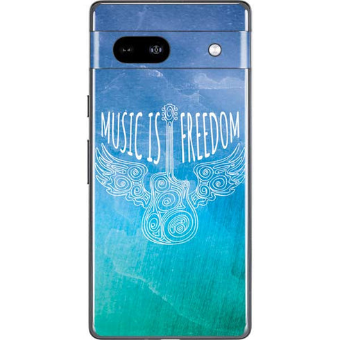 Music Is Freedom Google Pixel 7a Skin